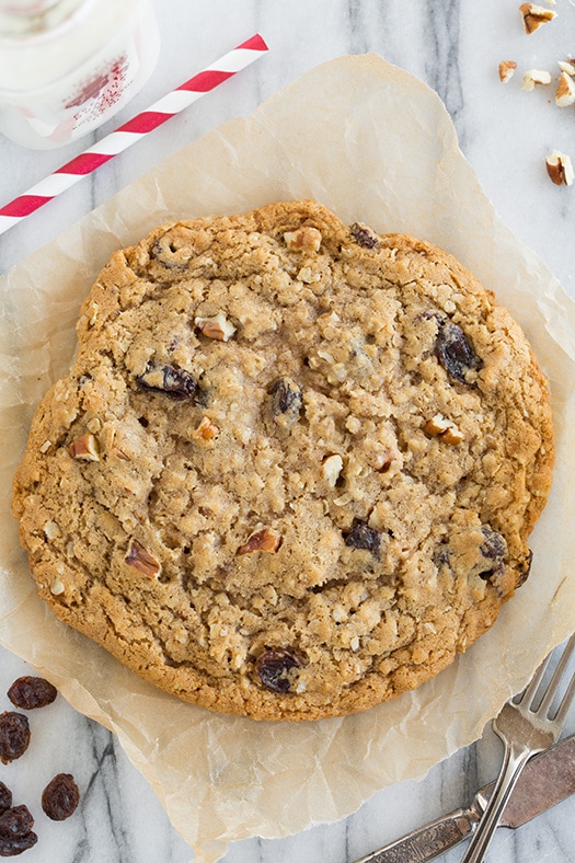 Bake One Oatmeal Raisin Cookie: Fast, No Mess, Deliciously Simple